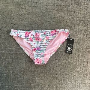 Wildfox so 90’s floral bikini bottoms